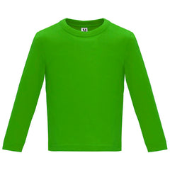 Camiseta Baby L/S CA7203 Unisex Verde Grass personalizable con bordado, serigrafia y DTF | LogoLider