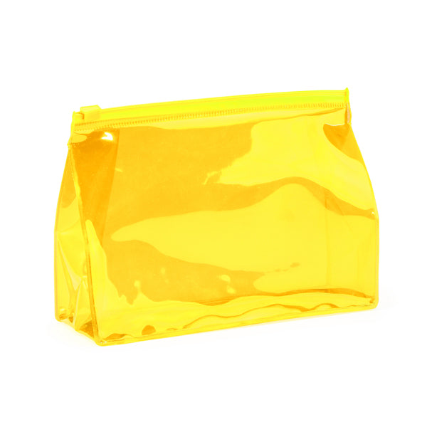 Neceser transparente de PVC Caribu personalizado con logo de empresa