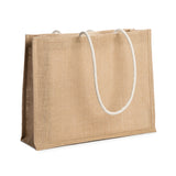 Bolsa de playa rectangular de yute Sterna