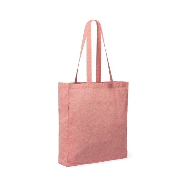 Bolsa de algodón reciclado jaspeado de 140 g Lumia