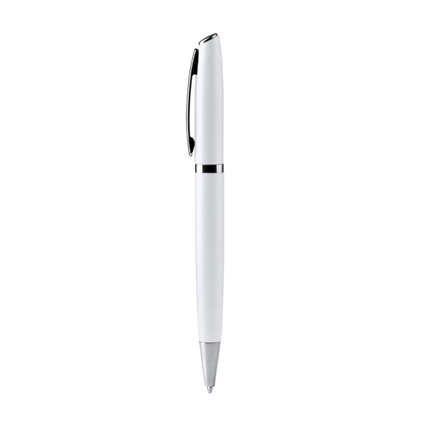Boligrafo ALVIK BL7973 Blanco personalizable con tu logo | LogoLider