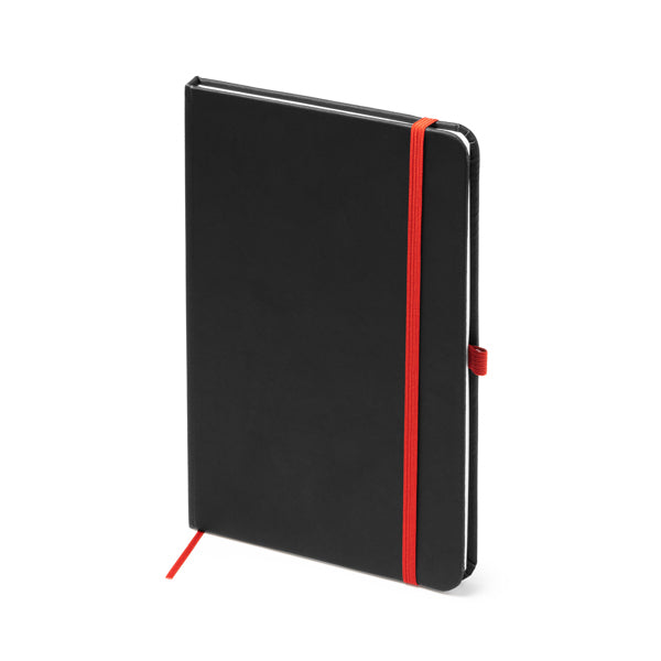 Libreta A5 de PU con detalles a color