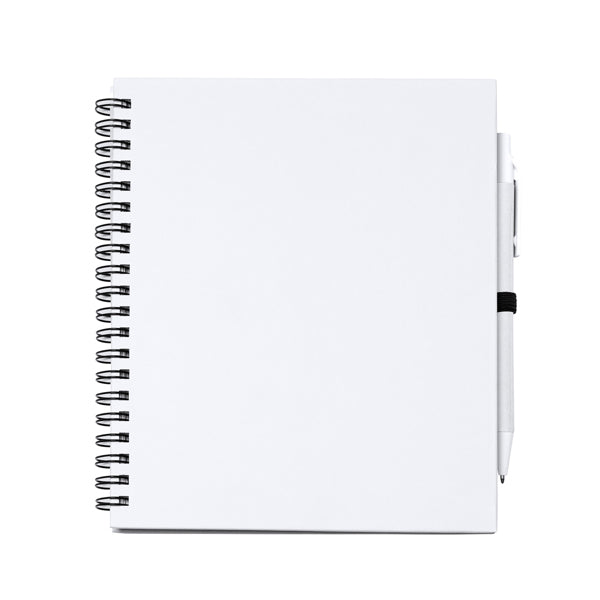 Libreta LEYNAX NB7994 Blanco personalizable con tu logo | LogoLider