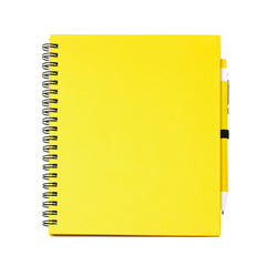 Libreta LEYNAX NB7994 Amarillo personalizable con tu logo | LogoLider