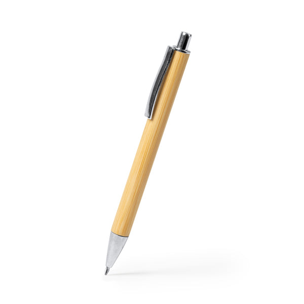 Boligrafo eco de bambu Tucuma personalizado con logo