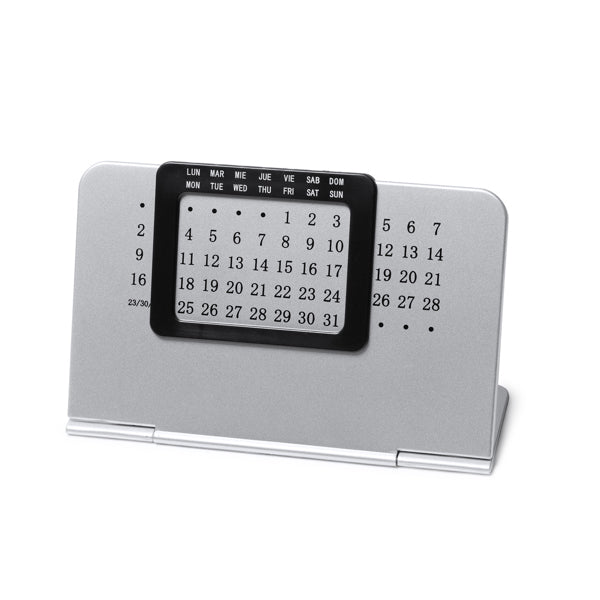 Calendario perpetuo de mesa metálico Fenix