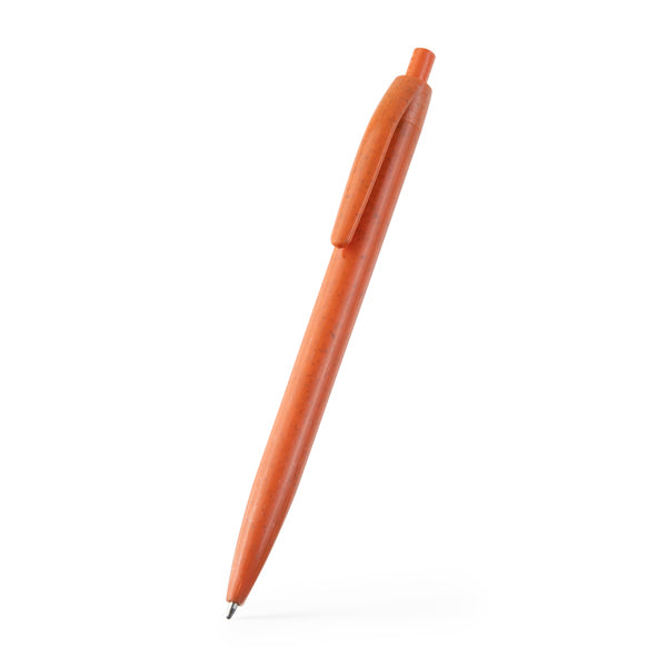 Boligrafo de fibra de trigo y ABS Kamut personalizado con logo