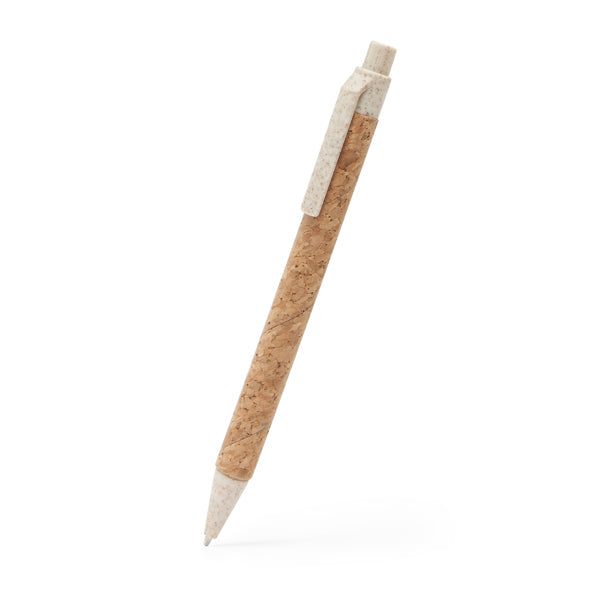 Boligrafo de corcho y fibra de trigo Comper personalizado