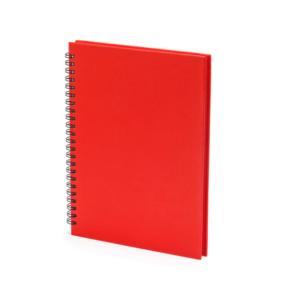 Libreta de espiral con hojas microperforadas