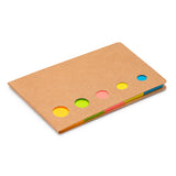 Set de notas adhesivas de cartón reciclado
