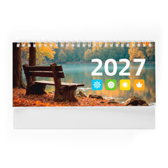 Calendarios FLINT CN8066 Blanco personalizable con tu logo | LogoLider