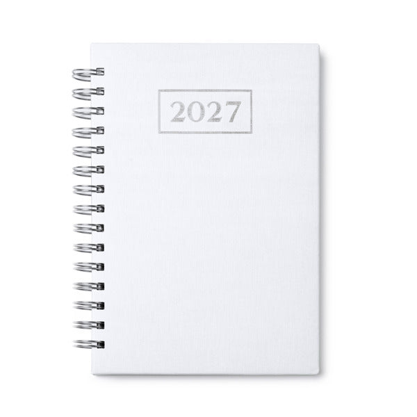 Agendas HERA AG8068 Blanco personalizable con tu logo | LogoLider