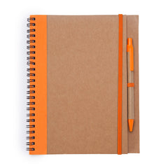 Libreta ALANI NB8073 Naranja personalizable con tu logo | LogoLider
