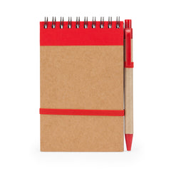 Libreta LIEN NB8074 Rojo personalizable con tu logo | LogoLider