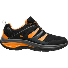 Zapatilla de trekking impermeable Marc personalizada en color negro y naranja fluor