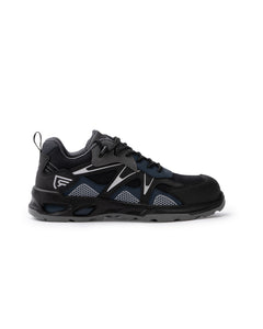 Zapato laboral Kercus ZL8380 Unisex Negro/Marino personalizable con bordado, serigrafia y DTF | LogoLider