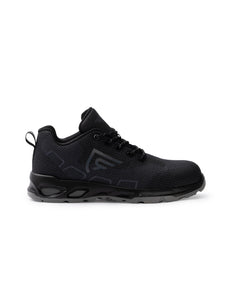 Zapato laboral Ulmus ZL8382 Unisex Negro personalizable con bordado, serigrafia y DTF | LogoLider