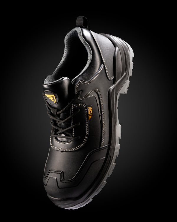 Zapato laboral Brax ZL8388 Unisex Negro/Plomo personalizable con bordado, serigrafia y DTF | LogoLider