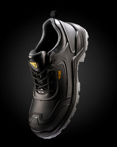Zapato laboral Brax ZL8388 Unisex Negro/Plomo personalizable con bordado, serigrafia y DTF | LogoLider