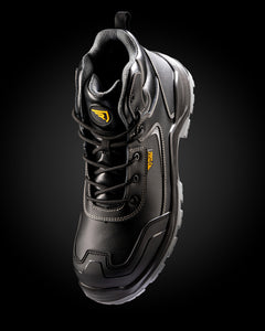 Zapato laboral Iron ZL8389 Unisex Negro/Plomo personalizable con bordado, serigrafia y DTF | LogoLider
