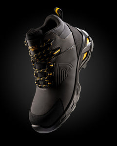 Zapato laboral Lua ZL8391 Unisex Plomo/Amarillo Wrk personalizable con bordado, serigrafia y DTF | LogoLider