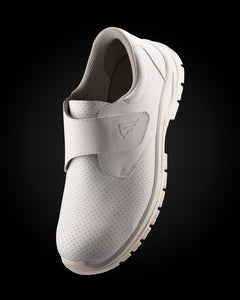 Zapato laboral Opal ZL8393 Unisex Blanco personalizable con bordado, serigrafia y DTF | LogoLider