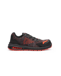 Black/Red Heather/Work Red