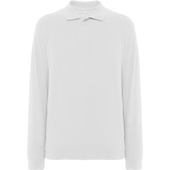 Polo Rover L/S PO8404 Unisex Blanco personalizable con bordado, serigrafia y DTF | LogoLider