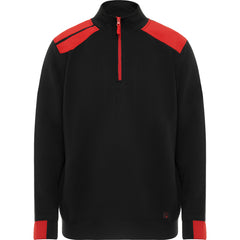 Sudadera Maverick SU8413 Hombre Negro/Rojo personalizable con bordado, serigrafia y DTF | LogoLider