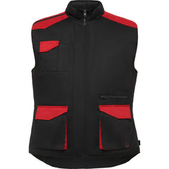 Chaqueta Armada CQ8414 Hombre Negro/Rojo personalizable con bordado, serigrafia y DTF | LogoLider