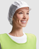 Gorro de cocina de rejilla con visera Atala
