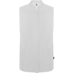 Delantal Aldany DE9105 Mujer Blanco personalizable con bordado, serigrafia y DTF | LogoLider