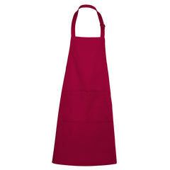 Delantal Benoit DE9125 Unisex Granate personalizable con bordado, serigrafia y DTF | LogoLider