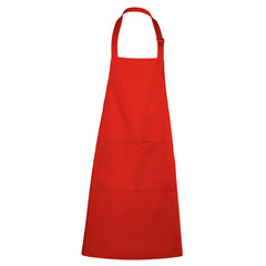 Delantal Benoit DE9125 Unisex Rojo personalizable con bordado, serigrafia y DTF | LogoLider