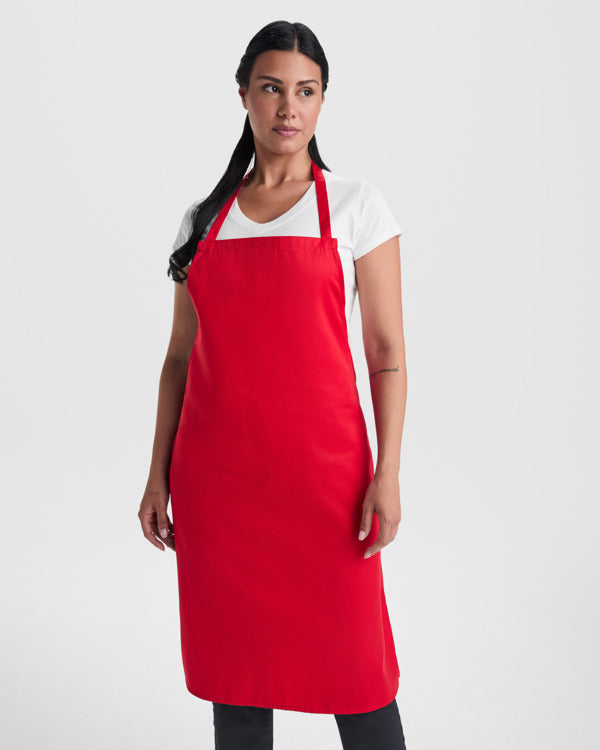 Delantal Ramsay DE9128 Unisex Blanco personalizable con bordado, serigrafia y DTF | LogoLider
