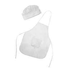 Delantal JAMIE DE9133 Blanco personalizable con tu logo | LogoLider