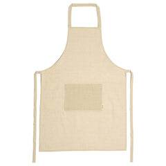 Delantal OLIVER DE9135 Crudo personalizable con tu logo | LogoLider