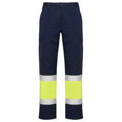 Prenda alta visibilidad Naos HV9300 Hombre Marino/Amarillo Fluor personalizable con bordado, serigrafia y DTF | LogoLider