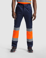 Pantalón de alta visibilidad bicolor Naos