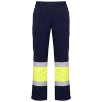 Navy/Fluorescent Yellow