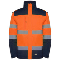 Navy/Fluorescent Orange