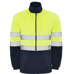 Prenda alta visibilidad Altair HV9305 Hombre Marino/Amarillo Fluor personalizable con bordado, serigrafia y DTF | LogoLider