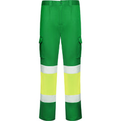Prenda alta visibilidad Daily Stretch Hv HV9312 Hombre Verde Jardín/Amarillo Flúor personalizable con bordado, serigrafia y DTF | LogoLider