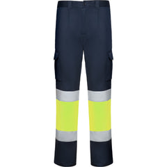 Prenda alta visibilidad Daily Stretch Hv HV9312 Hombre Marino/Amarillo Fluor personalizable con bordado, serigrafia y DTF | LogoLider
