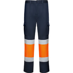 Prenda alta visibilidad Daily Stretch Hv HV9312 Hombre Marino/Naranja Fluor personalizable con bordado, serigrafia y DTF | LogoLider