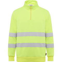 Prenda alta visibilidad Spica HV9314 Unisex Amarillo Fluor personalizable con bordado, serigrafia y DTF | LogoLider