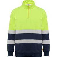 Navy/Fluorescent Yellow