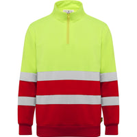 Red Workwear/Fluorescent Yellow