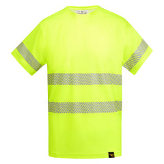 Prenda alta visibilidad Tauri HV9317 Hombre Amarillo Fluor personalizable con bordado, serigrafia y DTF | LogoLider