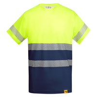 Navy/Fluorescent Yellow